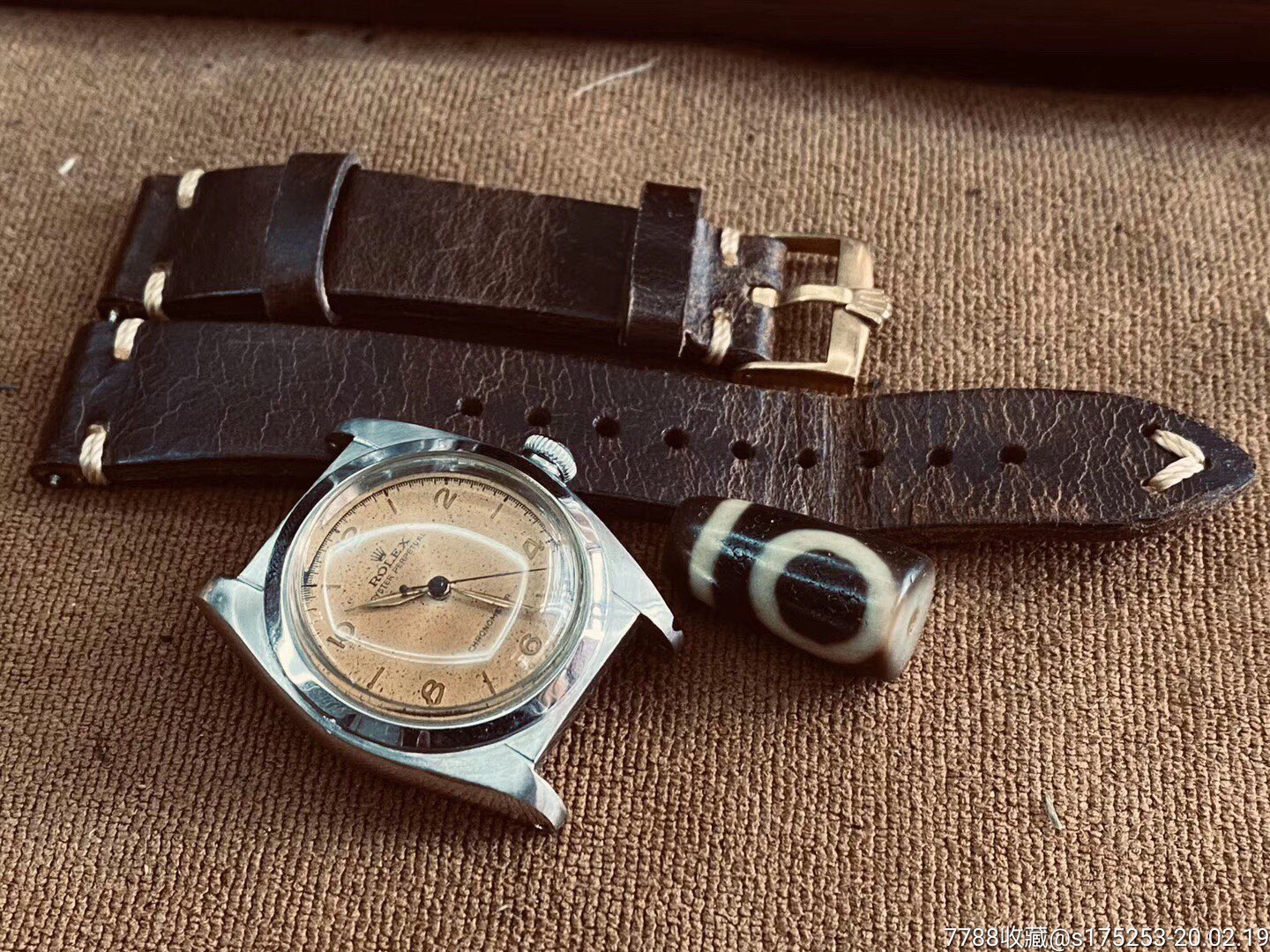 古董劳力士泡泡自动机械表