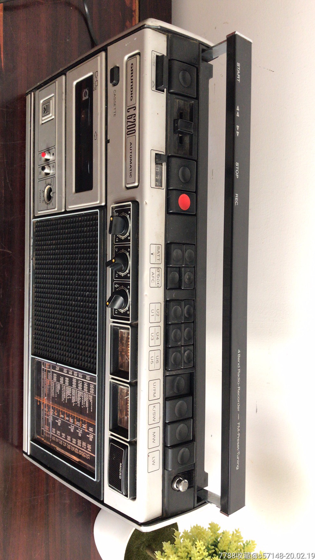 特价:德国根德grundigc6200晶体管收录机