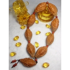 橄榄核雕八方来财大颗手串(se71188854)_7788收藏__收藏热线