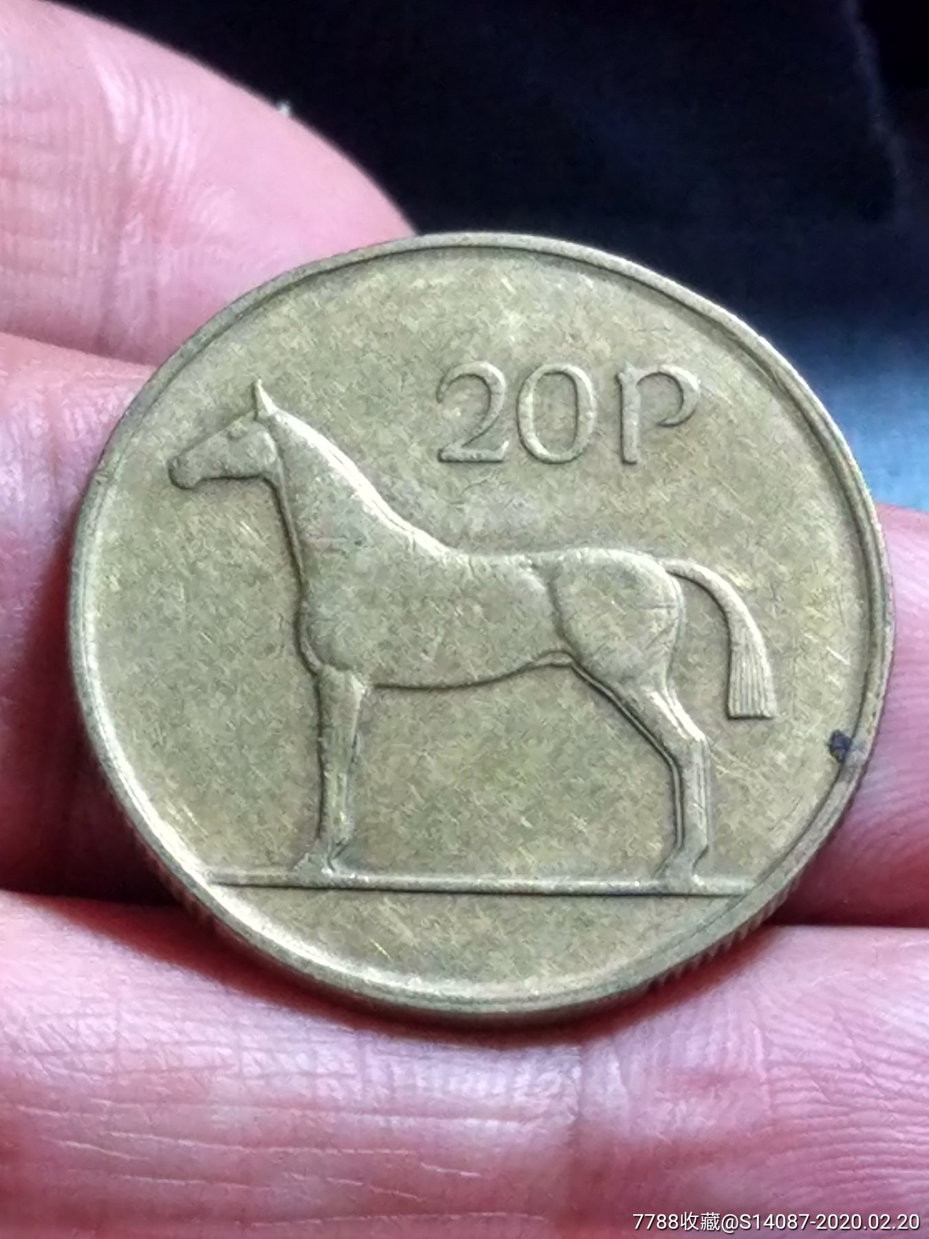 小外币～爱尔兰20便士
