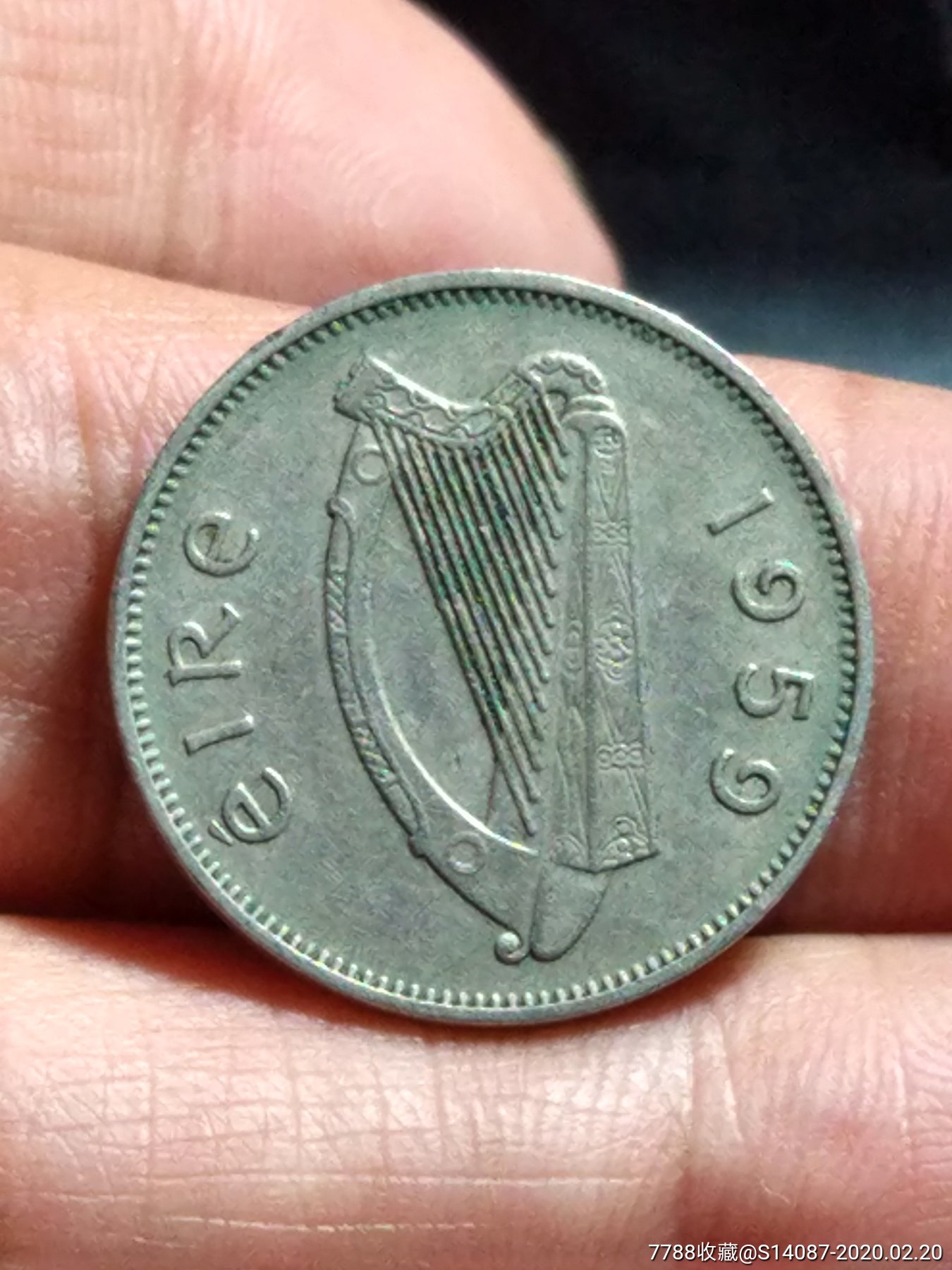 小外币～1959爱尔兰6便士