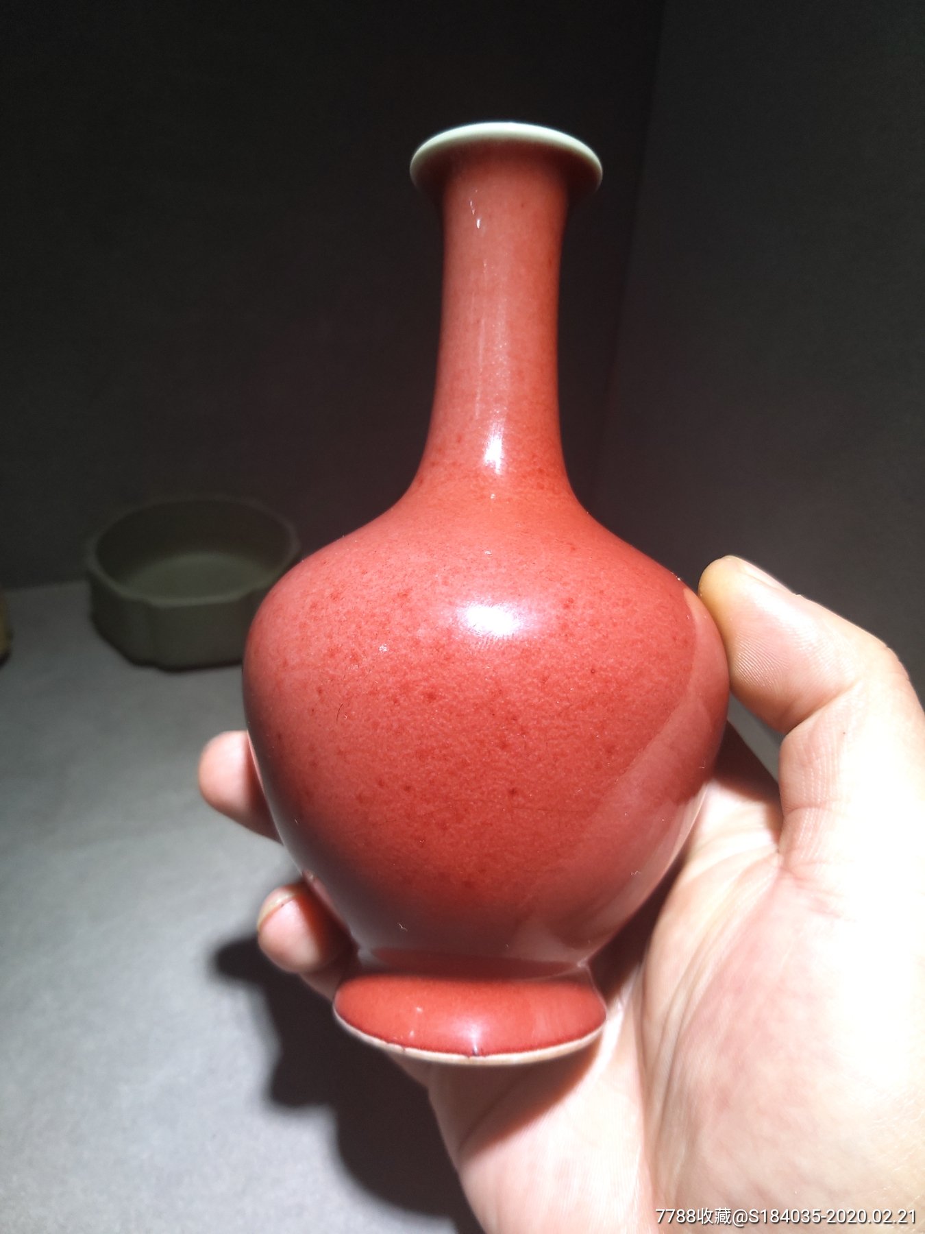 民国豇豆红釉瓷器图片图片