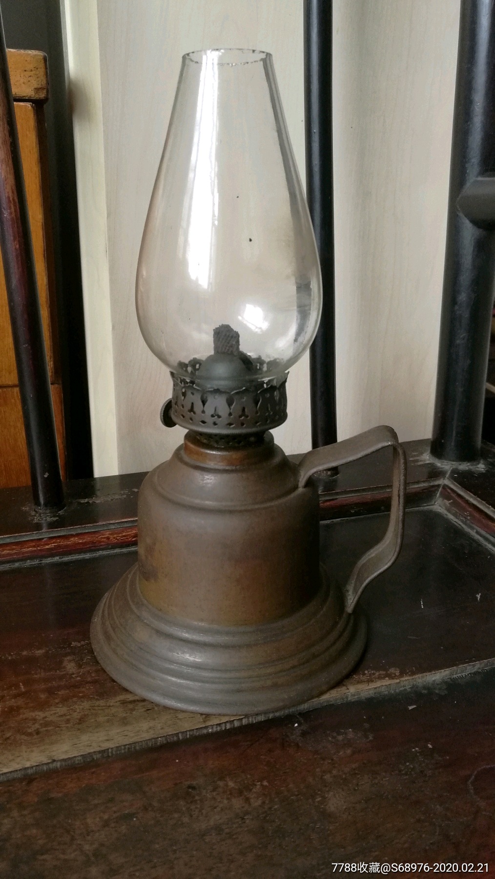 民国时期的煤油灯,影视道具,老煤油灯,使用正常