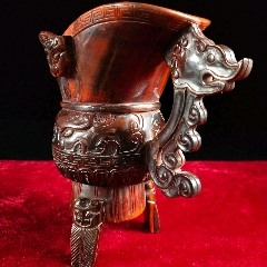 牛角杯一只(se71213155)_7788收藏__收藏热线