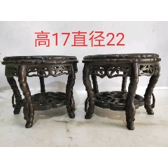 民国时期老红木花架(se71216195)_7788收藏__收藏热线