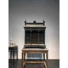 清代榆木佛龛(se71216405)_7788收藏__收藏热线