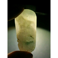 晚清老玉雕挂件已鉴定真品(se71236159)_7788收藏__收藏热线