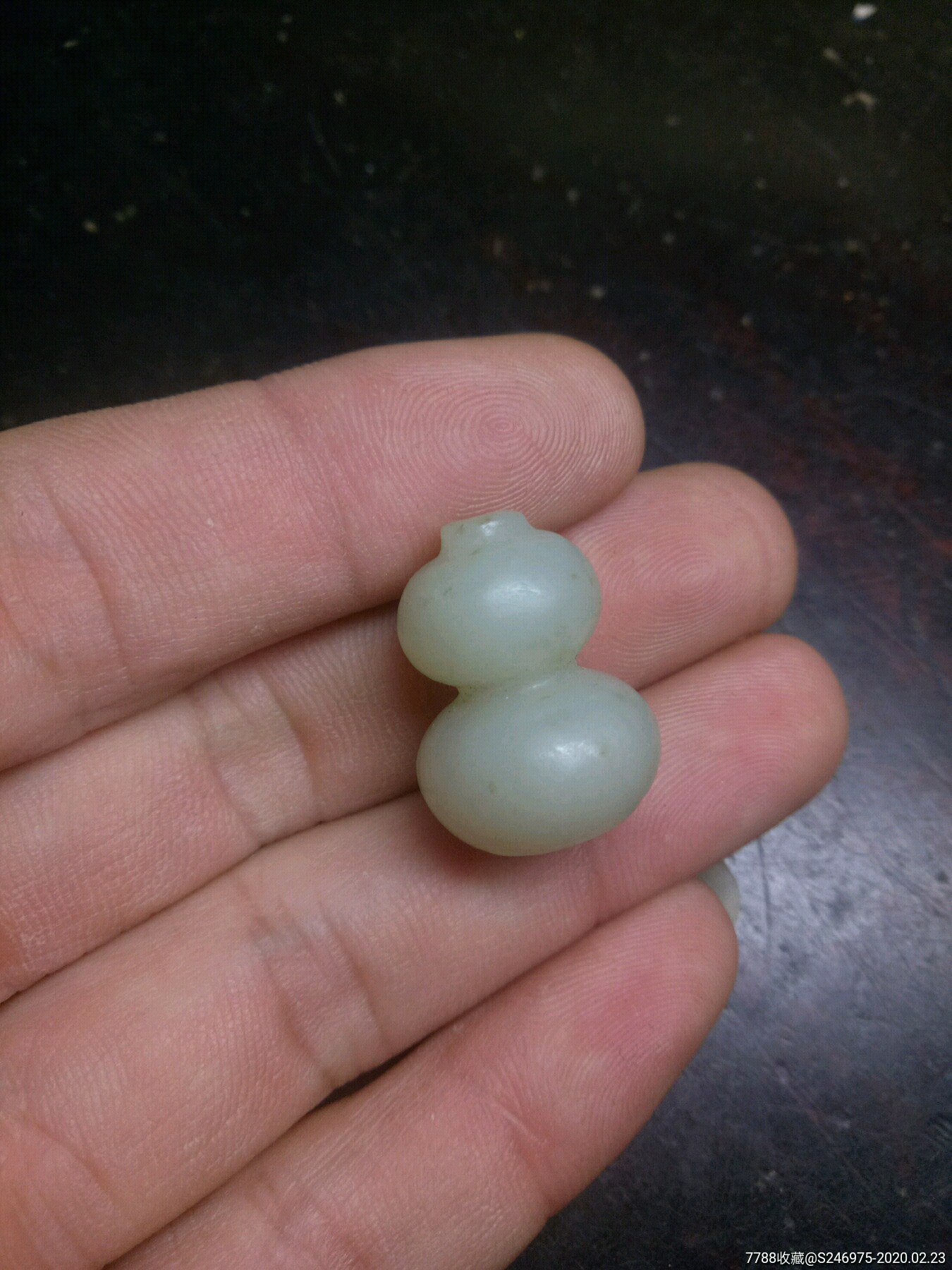 清代和田玉葫芦