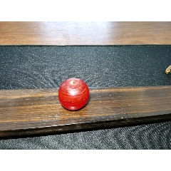 清代樱桃红琉璃珠(au22363016)_7788收藏__收藏热线