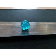 清代海蓝色琉璃瓜珠(au22363765)_7788收藏__收藏热线