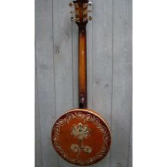 超美班卓琴一个，高90厘米，超美贝母镶嵌，保存完好，西洋特色乐器收藏。喜欢的(se71250813)_7788收藏__收藏热线