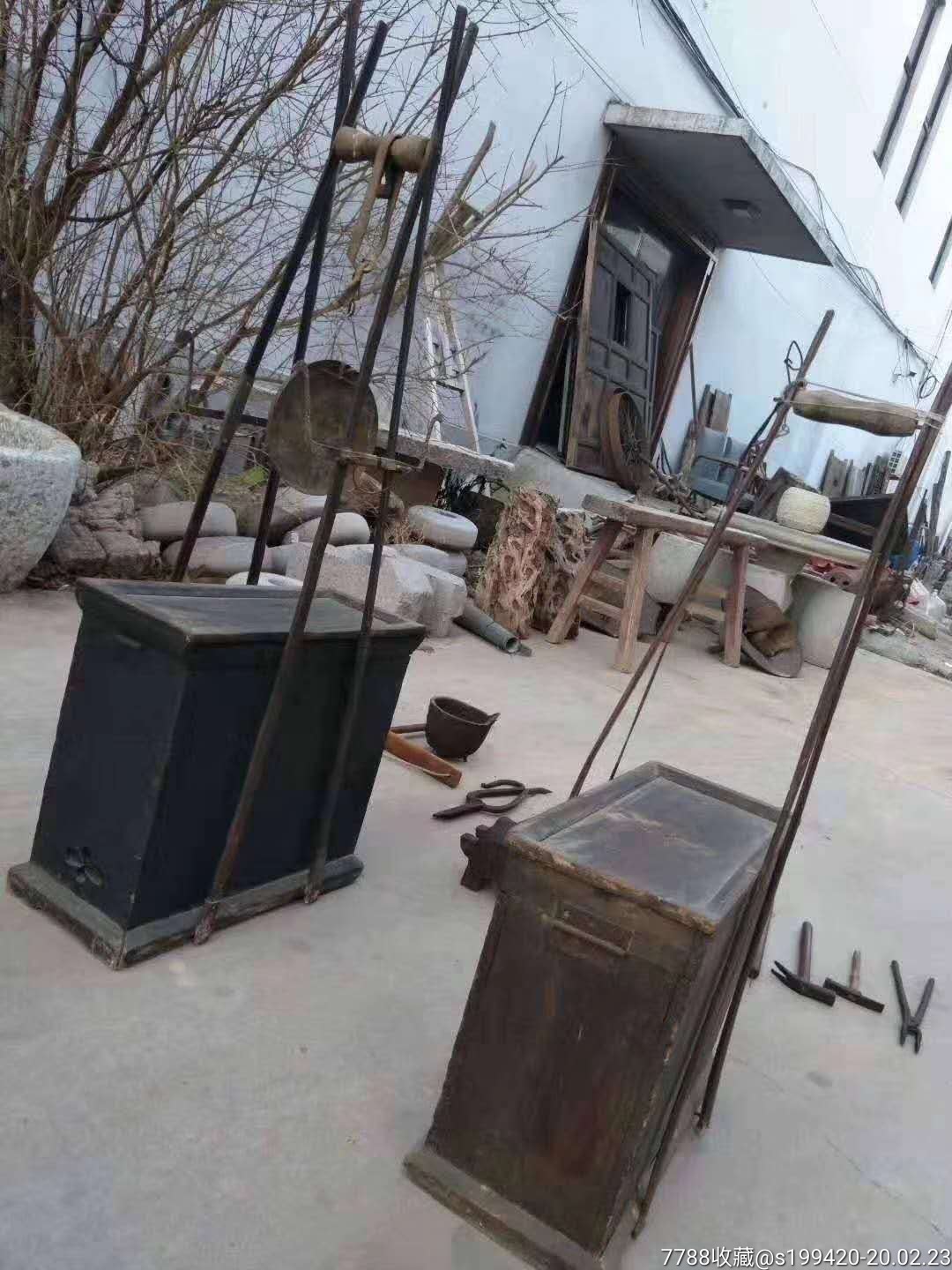 清代银匠挑子一套