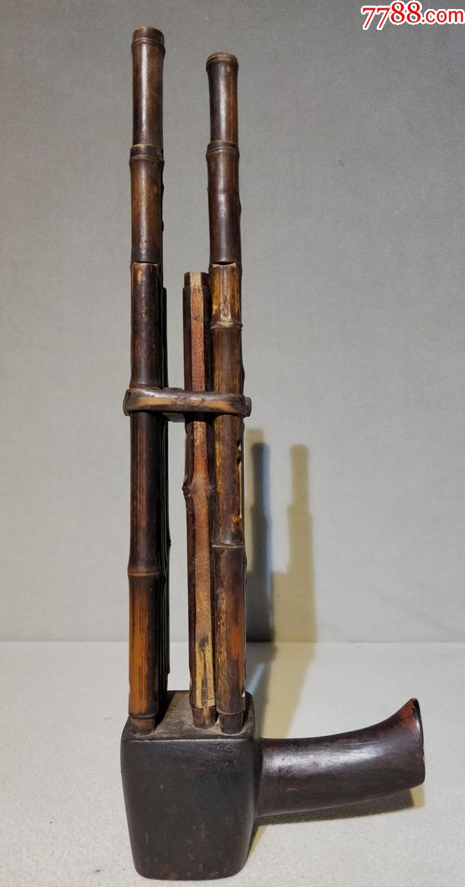 清代乐器竹笙保存完好