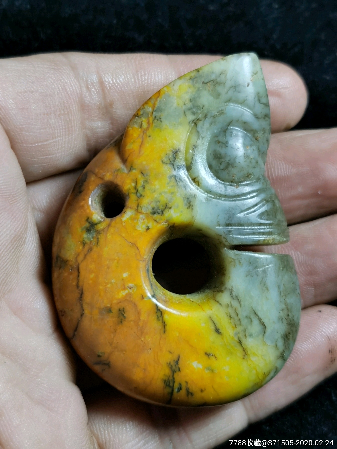 红山玉猪龙,c字龙,c龙,包浆沁色入骨,高古玉器,红山玉器,红山文化