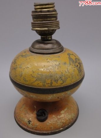 解放初期老铜台灯1711m老上海燎原厂制