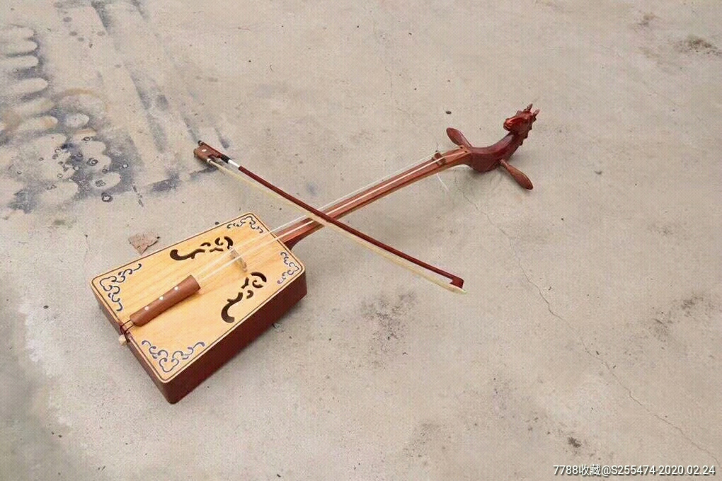 马头琴,产自蒙古,胡杨木制,-二胡/胡琴-7788收藏__收藏热线