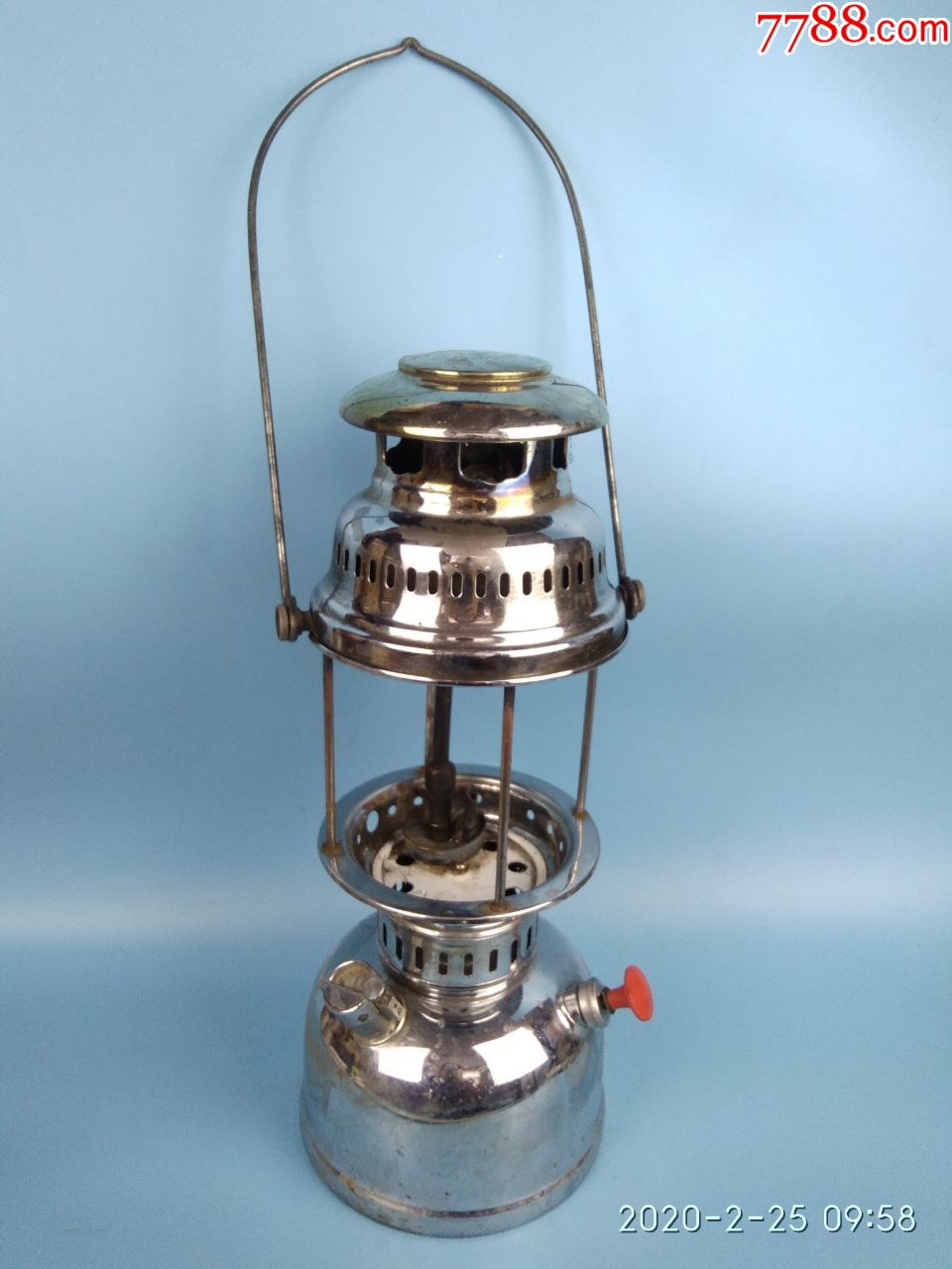 8----90年代中国制造铁锚牌950汽灯,老物件怀旧收藏品