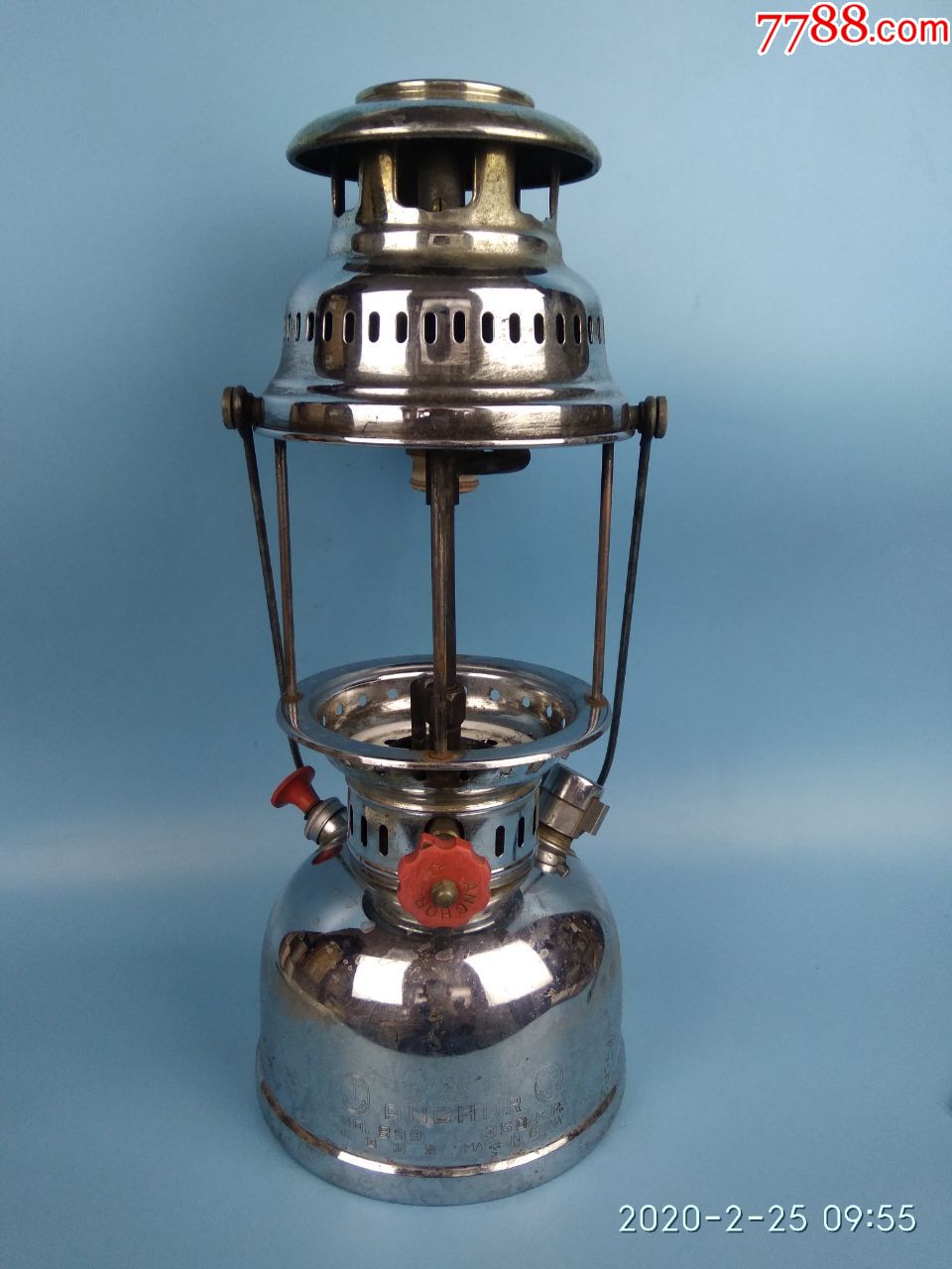 8----90年代中国制造铁锚牌950汽灯,老物件怀旧收藏品
