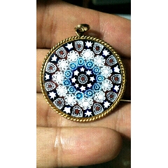 近代国外回流！琉璃套料挂件(se71284400)_7788收藏__收藏热线