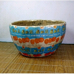 酒标纸缸（针线盒）(se71285586)_7788收藏__收藏热线