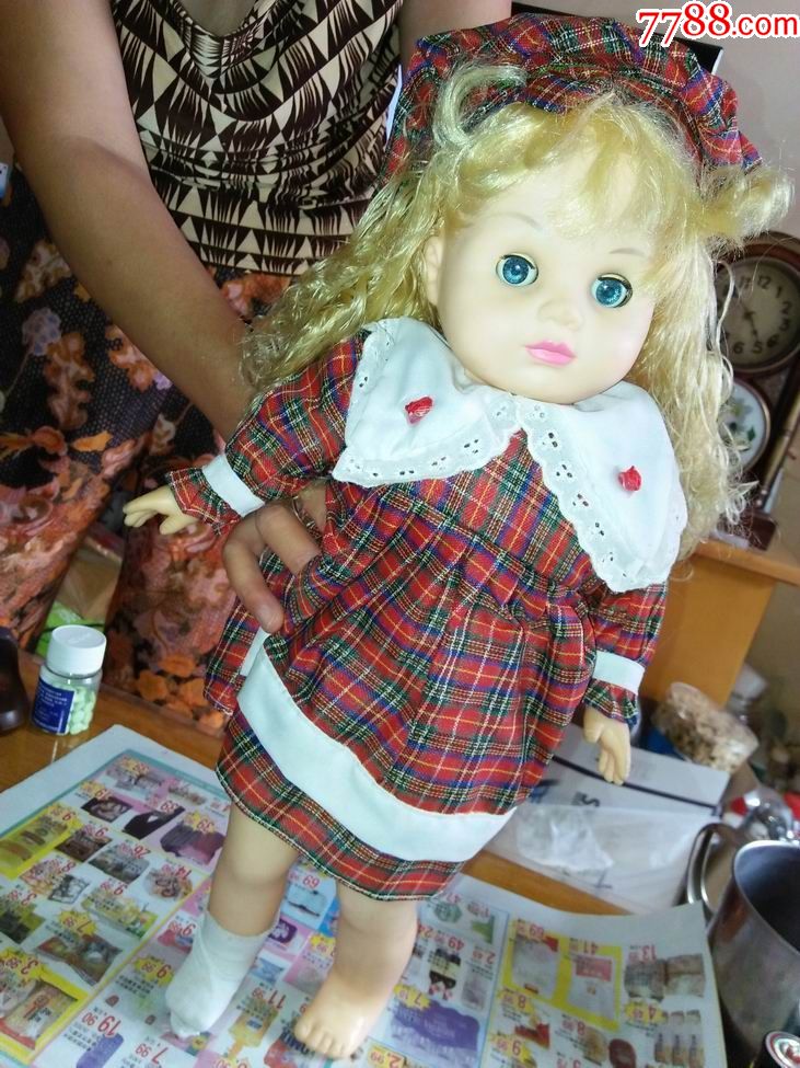 八*十年代的胶皮洋娃娃