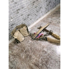 清代，全套马鞍。铁钉，圆铜球，圆铜环，老牛皮盘带(se71291609)_7788收藏__收藏热线