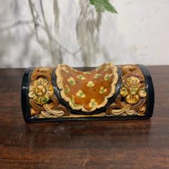 唐三彩镂空脉枕，全品(se71293126)_7788收藏__收藏热线