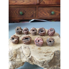 桃核雕小花篮9个(se71298533)_7788收藏__收藏热线