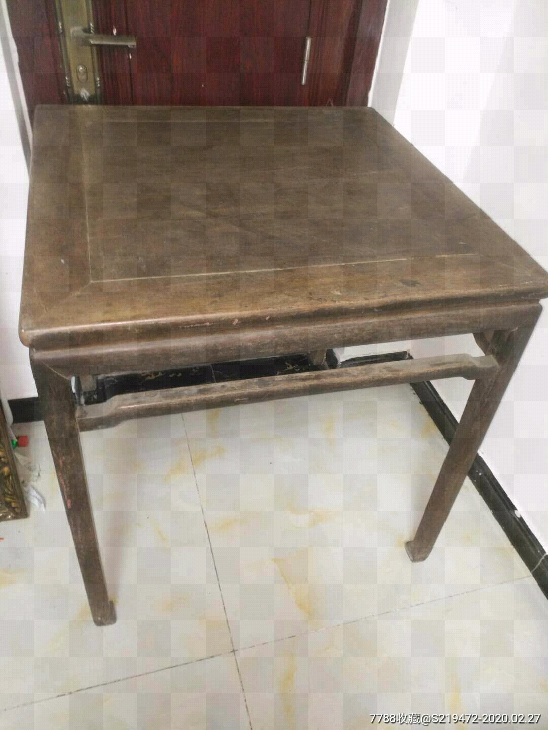 海南黄花梨四方桌