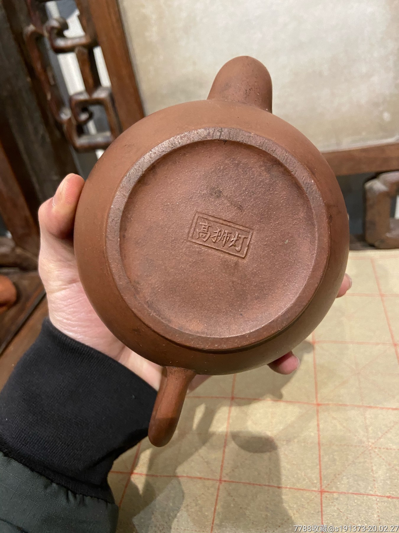 谈洪泉款高狮登壶_紫砂壶_第7张_7788陶器收藏