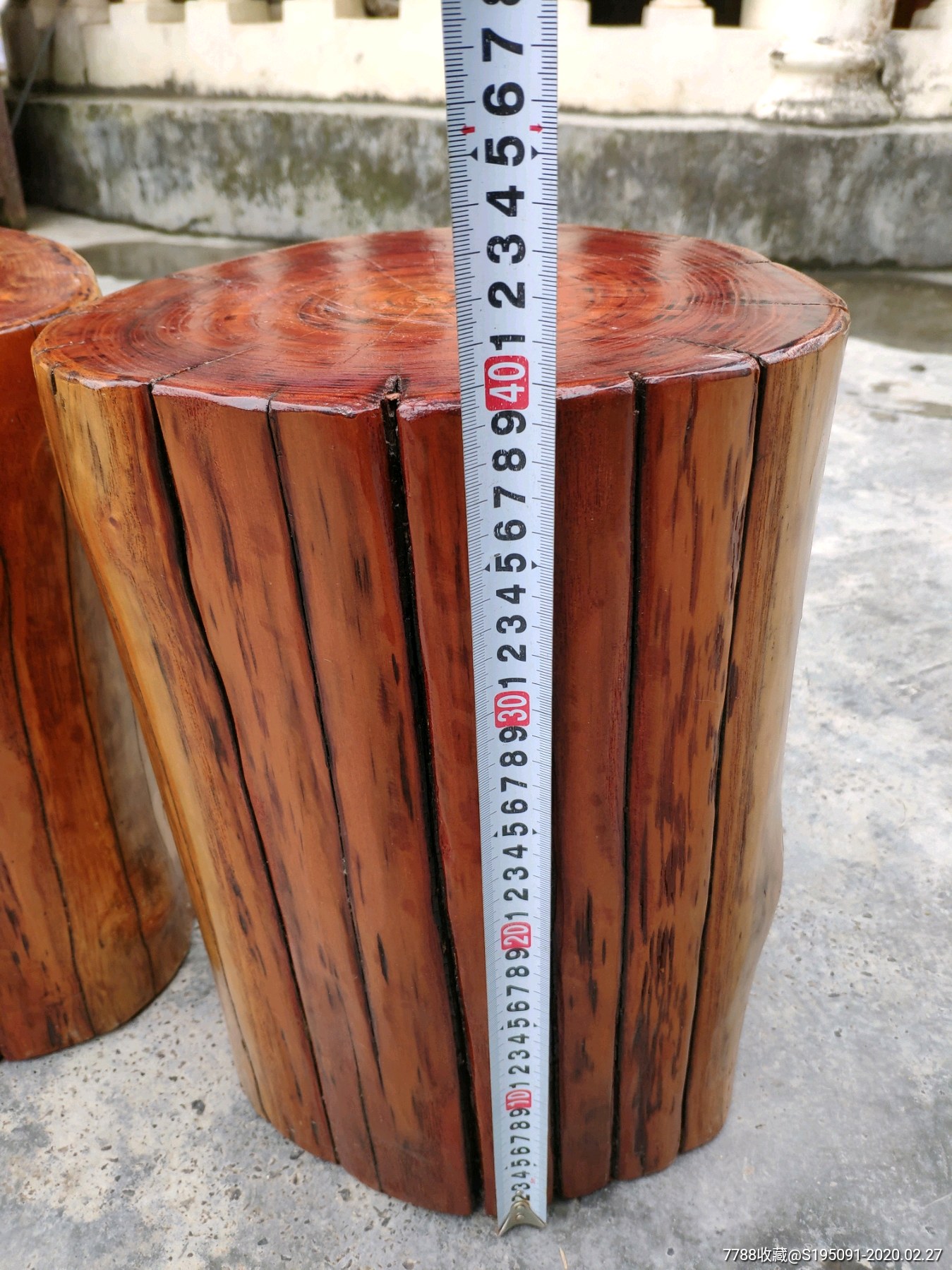 血椿木墩子木凳子花几花架4个