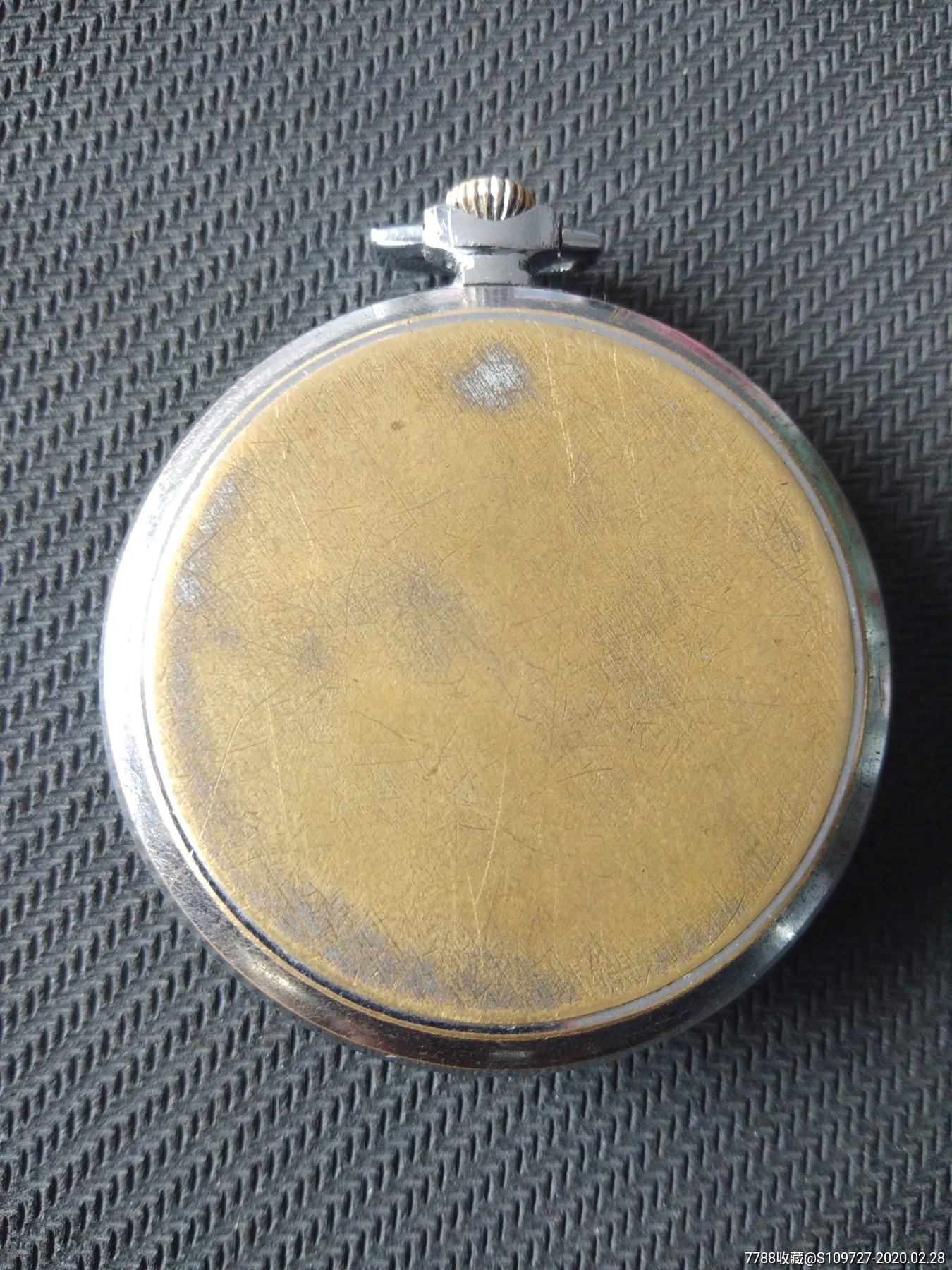 天克诺三针老怀表