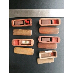 老印章木盒5套(se71337825)_7788收藏__收藏热线