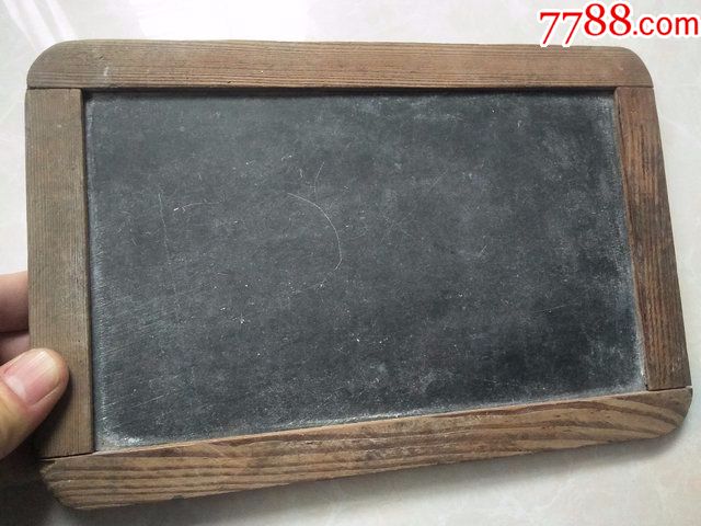 =包老怀旧收藏7/80年代上学用的老石板写字板1品相可以正常使用痕迹