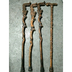 百福龙头拐杖，(se71348927)_7788收藏__收藏热线