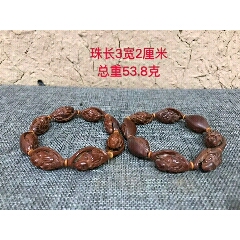 橄榄核笑佛手串一对(se71350175)_7788收藏__收藏热线