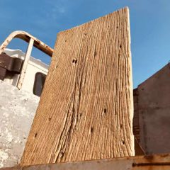 精品榆木风化板。风化纹清晰，用料厚实，可做茶台，品相如图。长84宽46厚3。(se71351400)_7788收藏__收藏热线