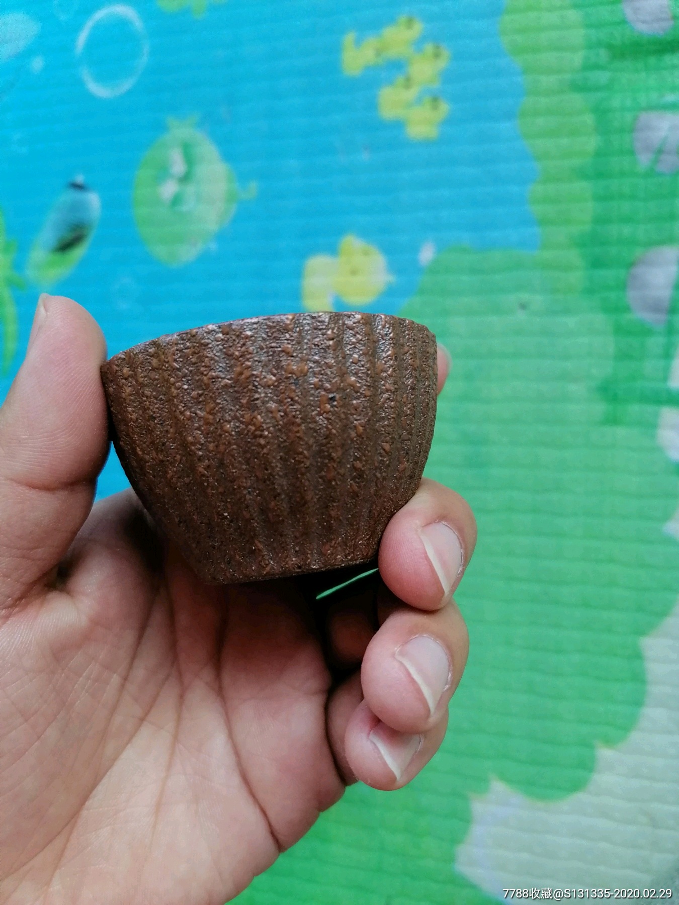 日本回流柴窑茶杯