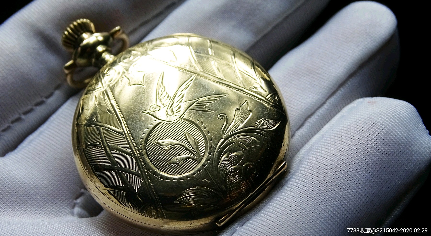waltham华尔顿包金古董小怀表1911老怀表古董怀表包金怀表