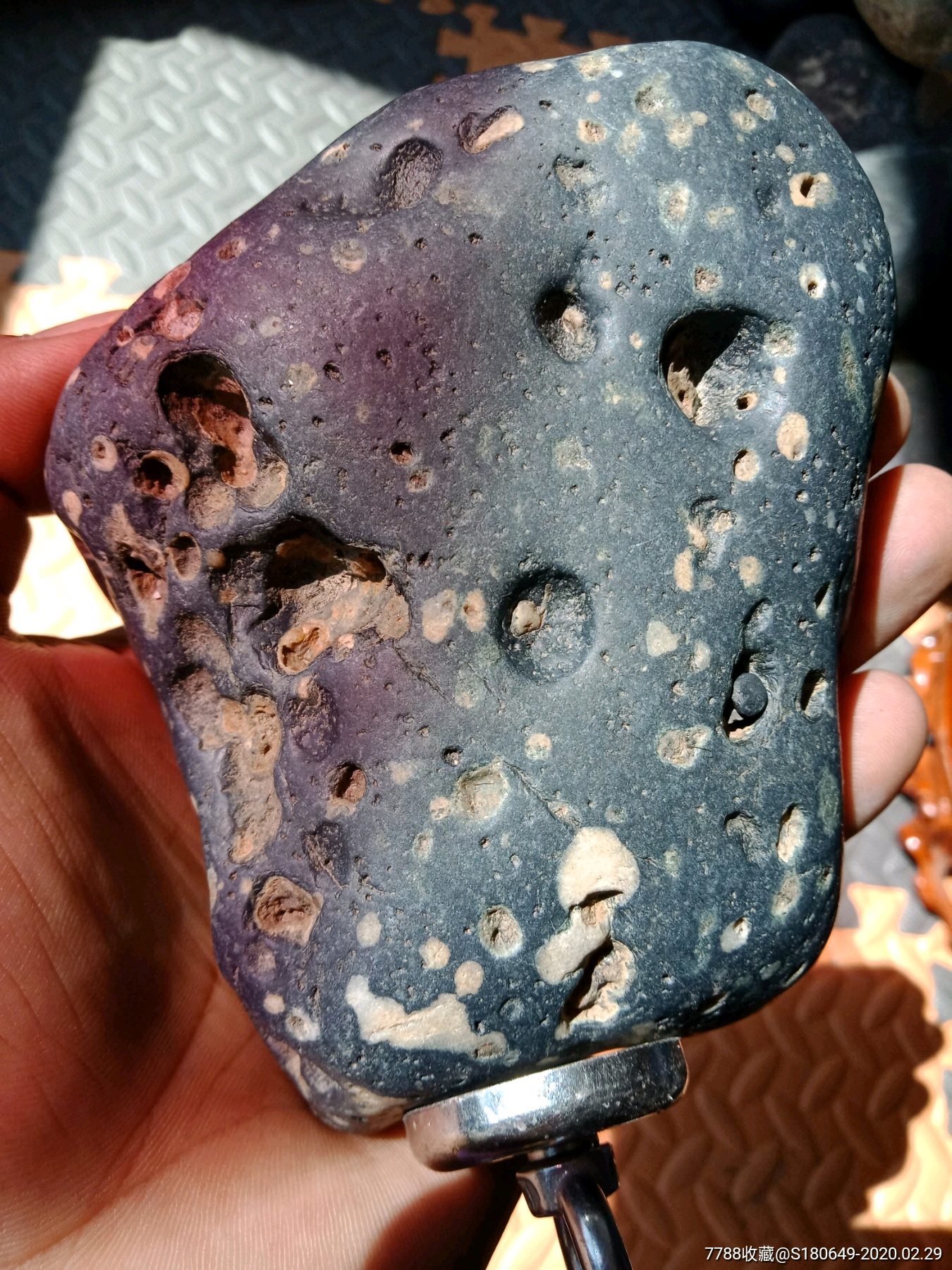 新疆蓝莓陨石原石价格图片