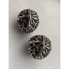 一对纯银核桃把件纯银核桃一对(se71358900)_7788收藏__收藏热线