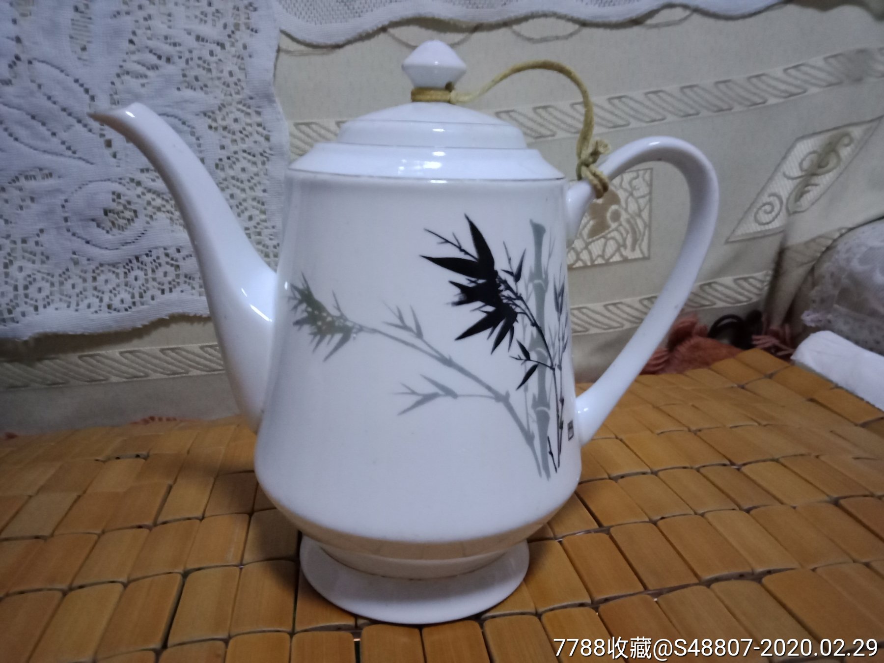 唐山老茶具,竹报平安_彩绘瓷/彩瓷_酒色天香【7788收藏__收藏热线】