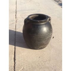 清代黑陶两系兽头罐。品相完好，造型美观，包浆一流。完整无磕碰。(se71367777)_7788收藏__收藏热线