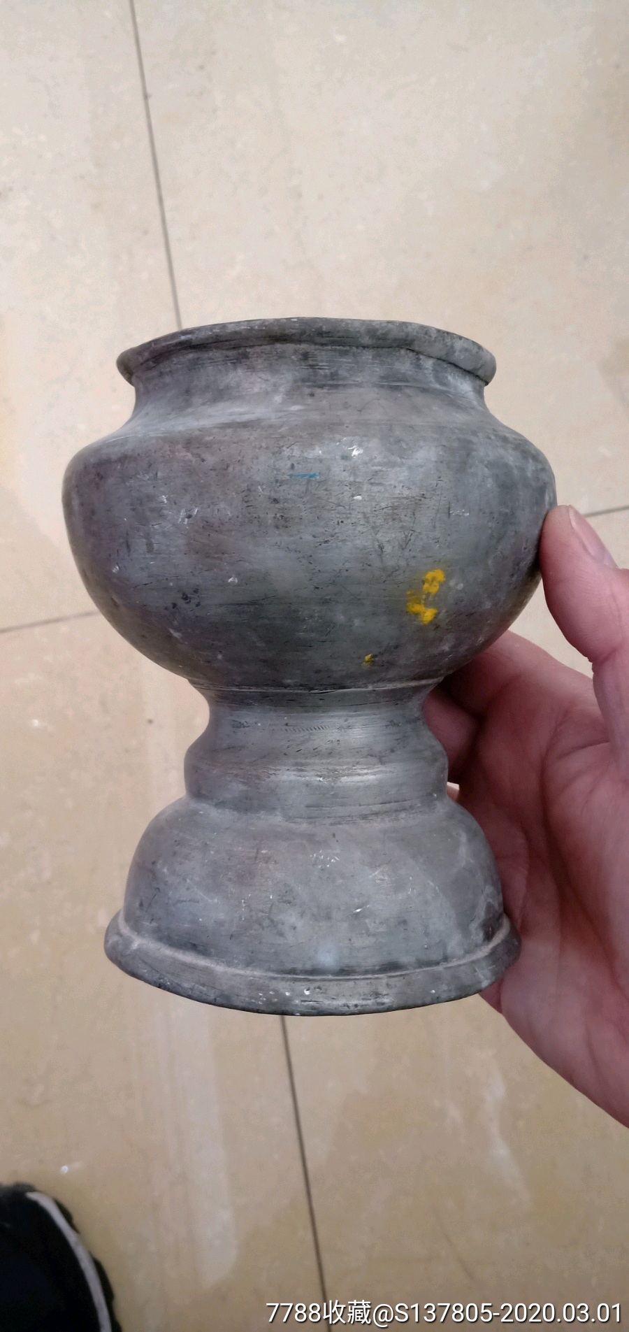 锡炉锡器锡罐锡火锅民国老锡器