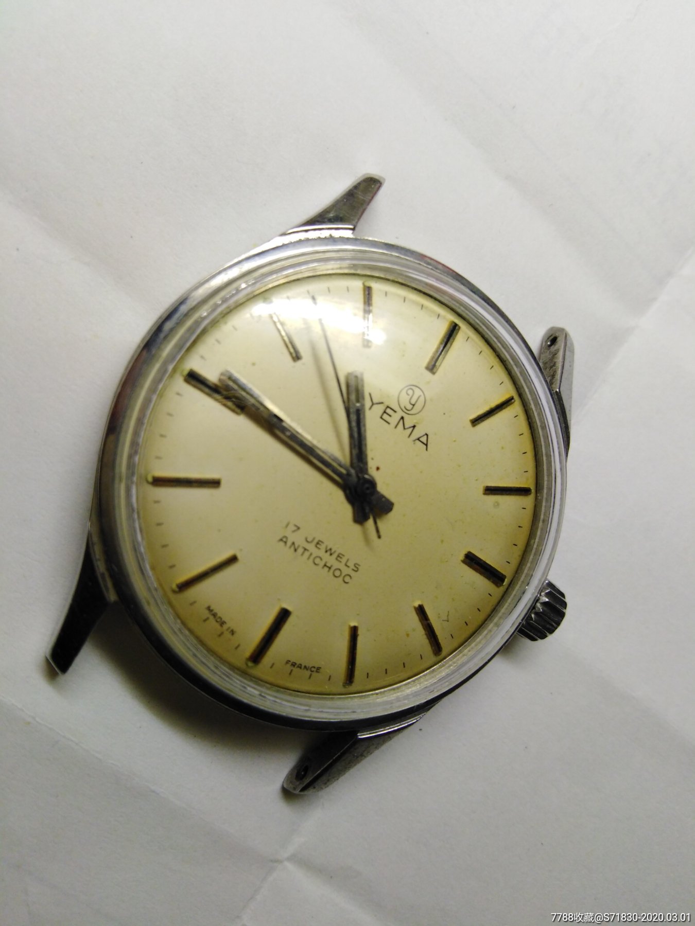 法国野马机械表