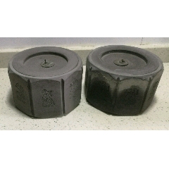 一对潘德康八角八仙蟋蟀蛐蛐罐(se71378826)_7788收藏__收藏热线