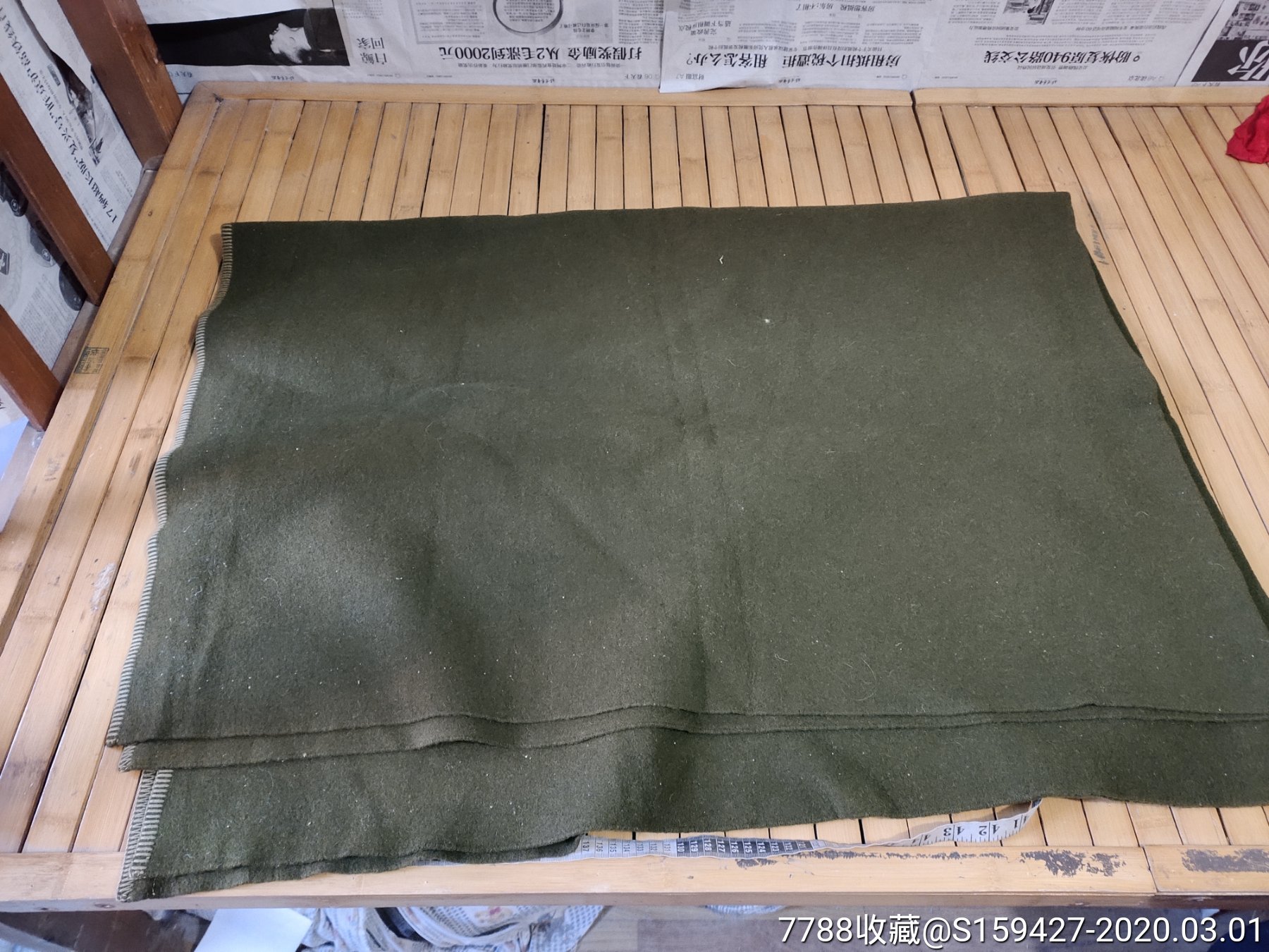 9品￥10099老式羊毛毯子_赚点零花钱9品￥7099老式纯毛毯子_赚