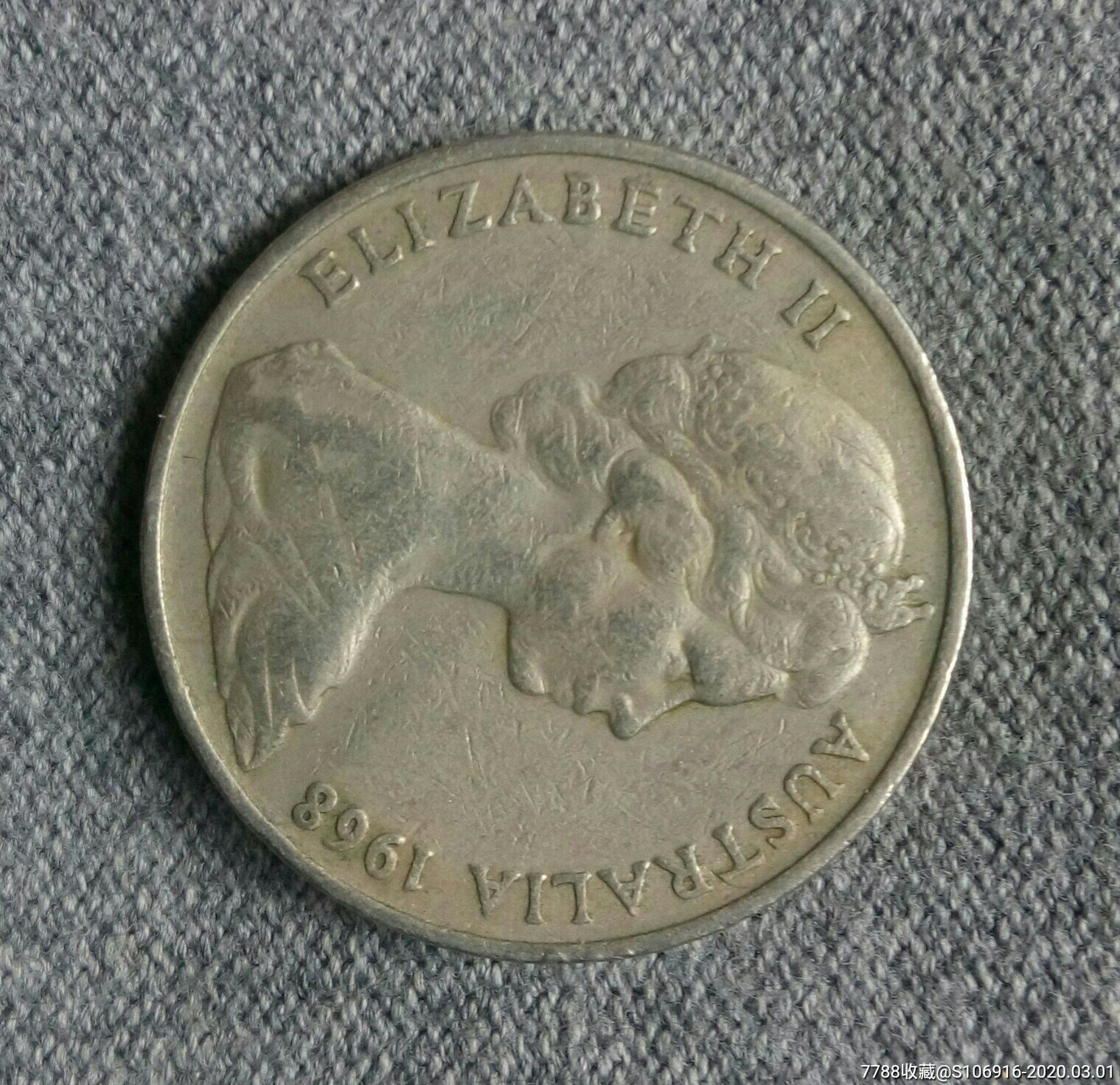 20澳元硬币图片