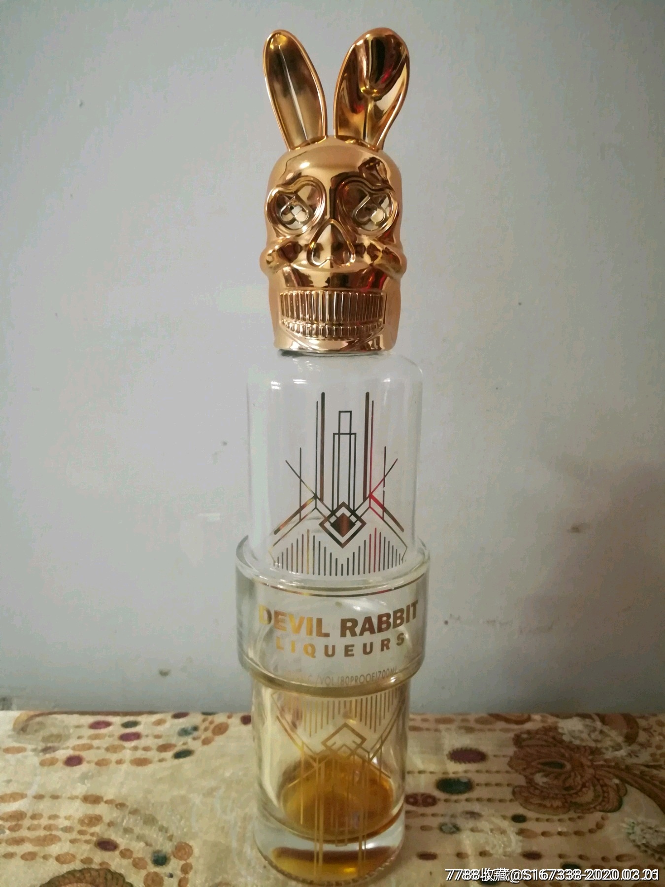 (700ml)恶魔兔子利口酒酒瓶