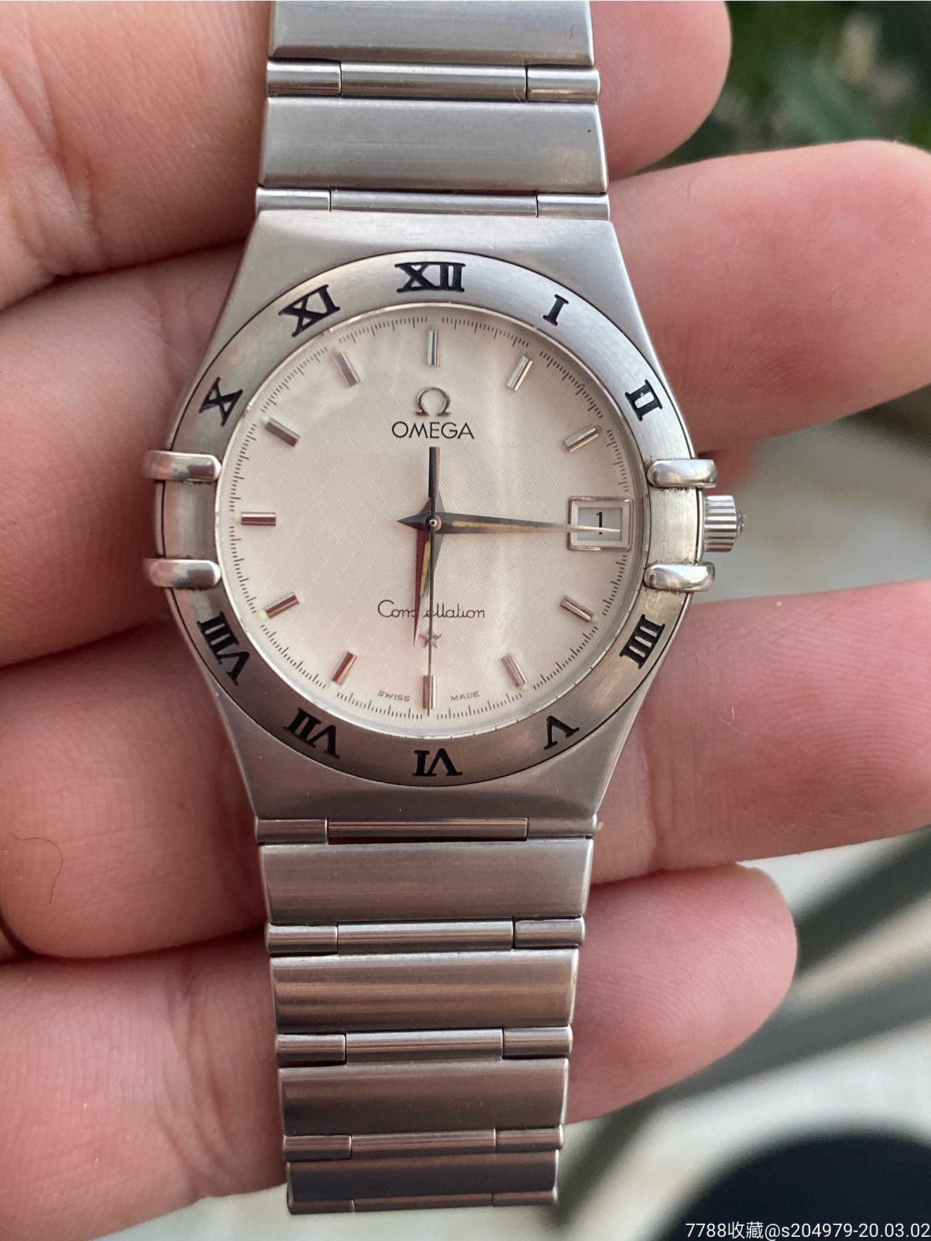 欧米茄星座石英男表